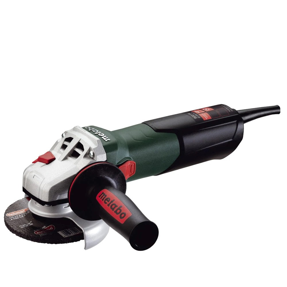 Metabo 900W 115mm Angle Grinder w/ Safety Clutch & Quick Locking Nut | Accent Tools