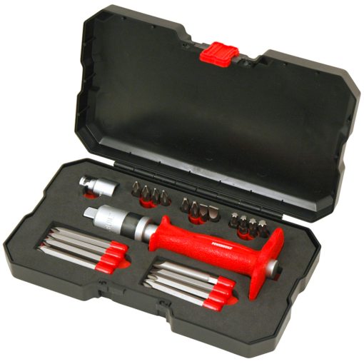 Powerbuilt 1/2” Dr 22pc Impact Driver with Assorted Bits