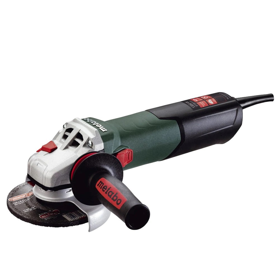 Metabo Angle Grinder 125mm 1500W Slimline Safety Clutch Soft Start