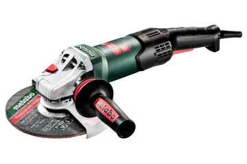 Metabo 1900W 180mm rat tail angle grinder with slim handle and side grip