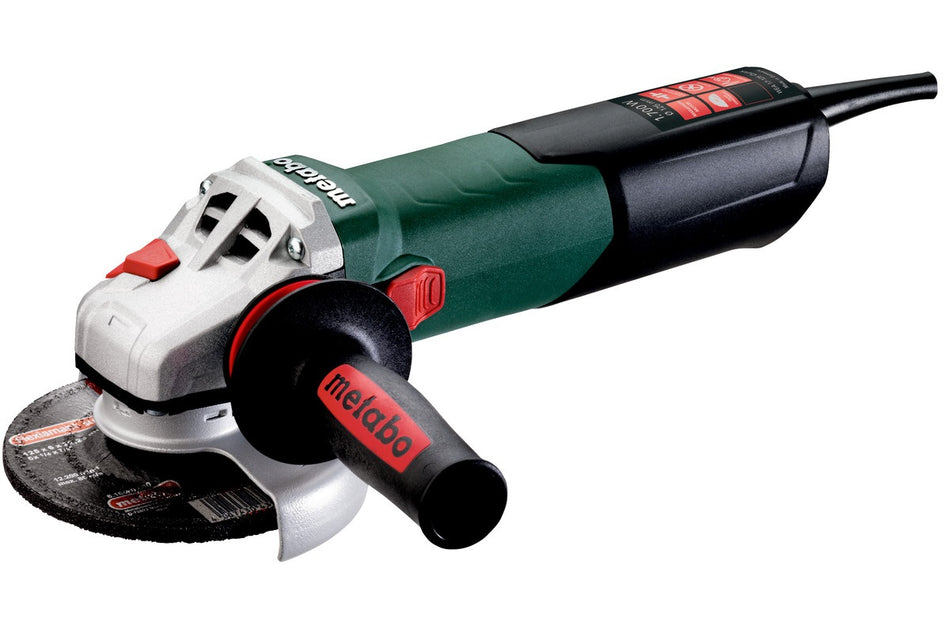 Metabo Angle Grinder 125mm 1700W Safety Clutch AutoBal Soft Start