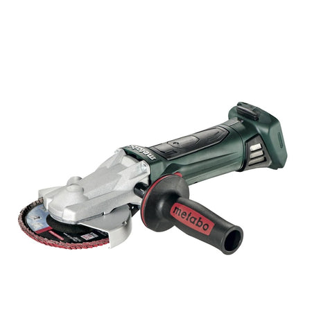 Metabo 18V 125mm Flat-head Angle Grinder w/ Quick Locking Nut - Bare Tool | Accent Tools