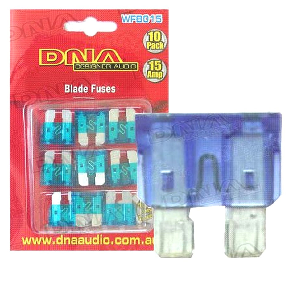 Blade Fuses Standard 15 Amp Fuse Ato (10 Pack) | Formula