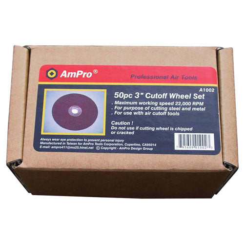 AmPro Cut Off Wheel 75mm (for A2303) Box of 50pce (1 unit = 50 pieces)