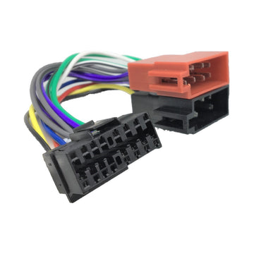 Sony car stereo harness with ISO connector for pre-2012 units