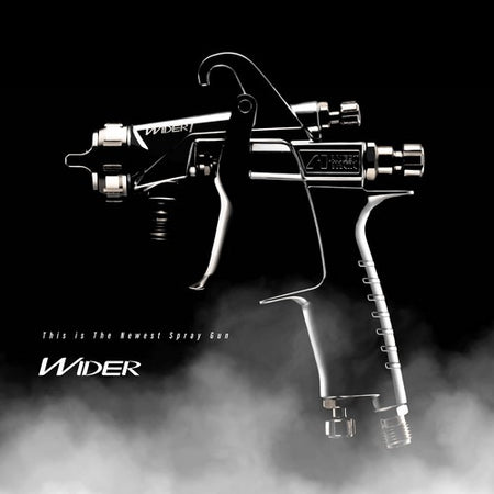 Iwata Suction Spraygun Wider2 1.5mm K2 Cap Gun Only | Formula