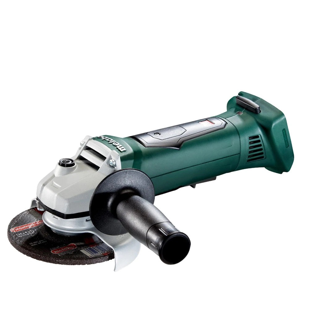 Metabo 18V 125mm Angle Grinder w/ Paddle Switch & Quick Locking Nut - Bare Tool | Accent Tools