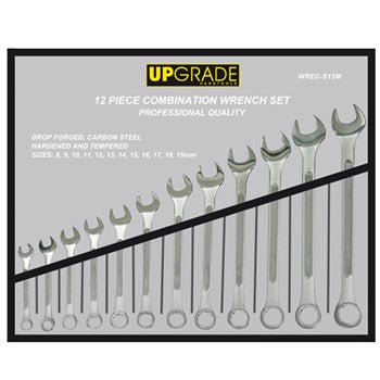 Upgrade WSWRC-CM120 Combination Wrench Set 8-19mm 12pc