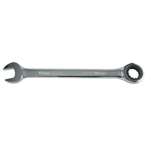 AmPro Geared Wrench 24mm Mirror Finish 72 Tooth