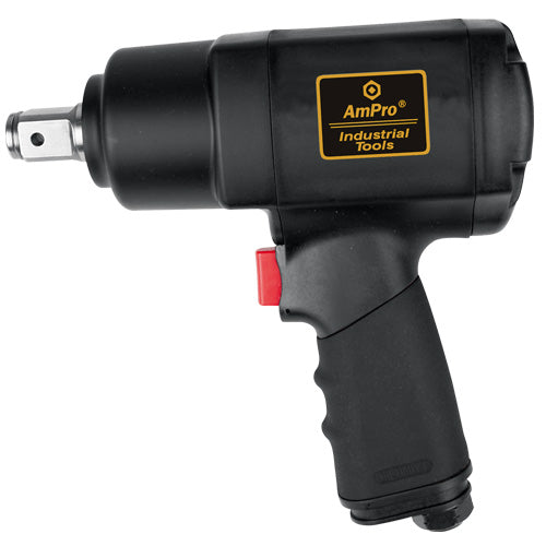 AmPro A3640 Air Impact Wrench 1/2" Twin Hammer