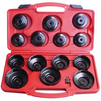 AmPro Oil Filter Wrench Set Cup Type 14pc