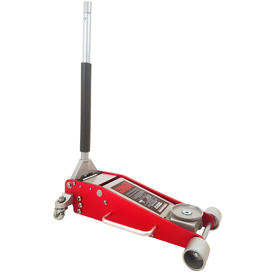 Powerbuilt 2.2 Ton / 2000kg Low Profile Garage Jack (Steel/Aluminium)