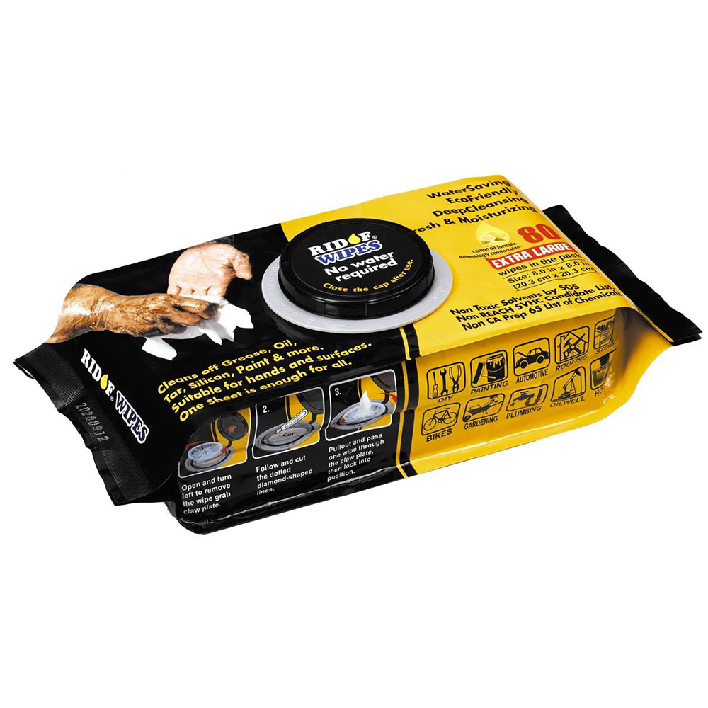 80pc Industrial Wipes Handy Pack