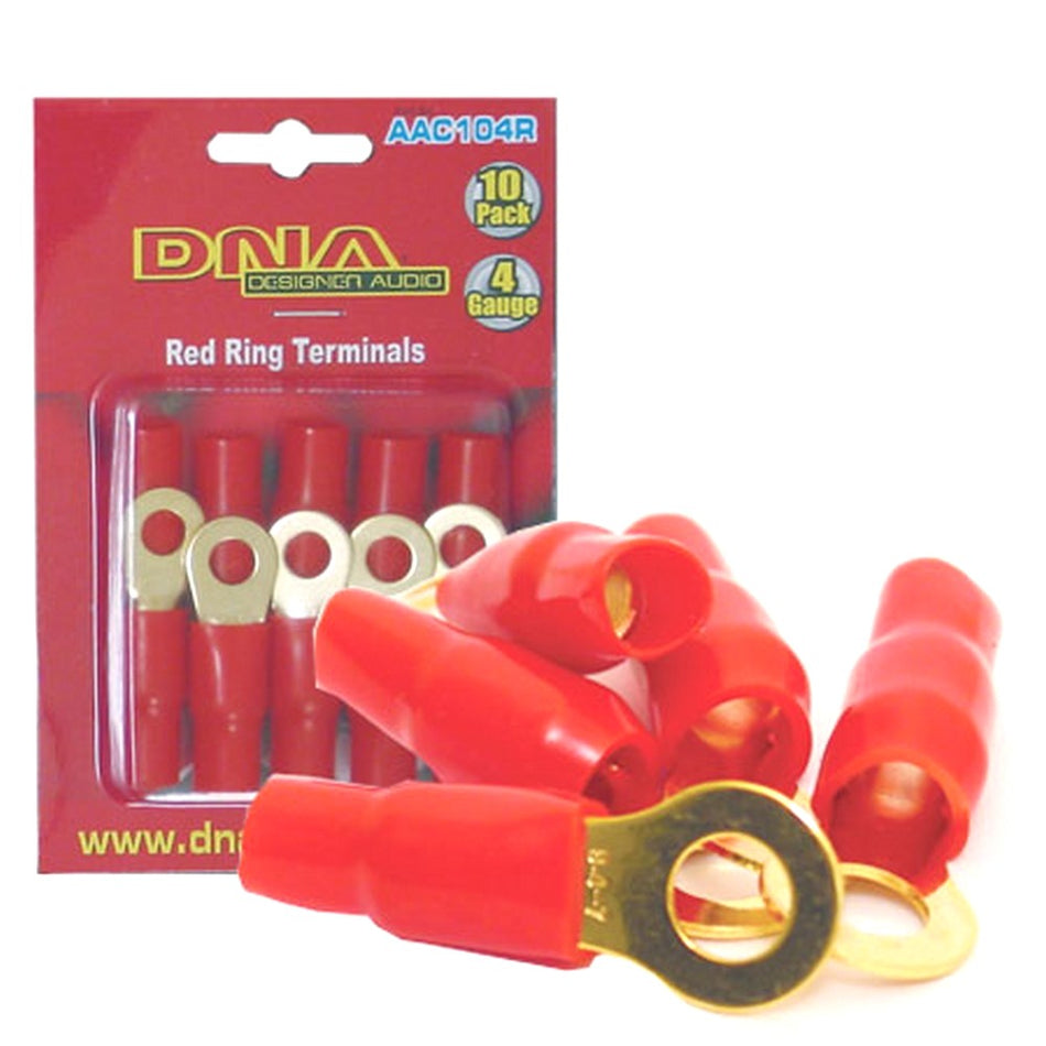 4 Awg Ring Terminal Red (10 Pack) | Formula