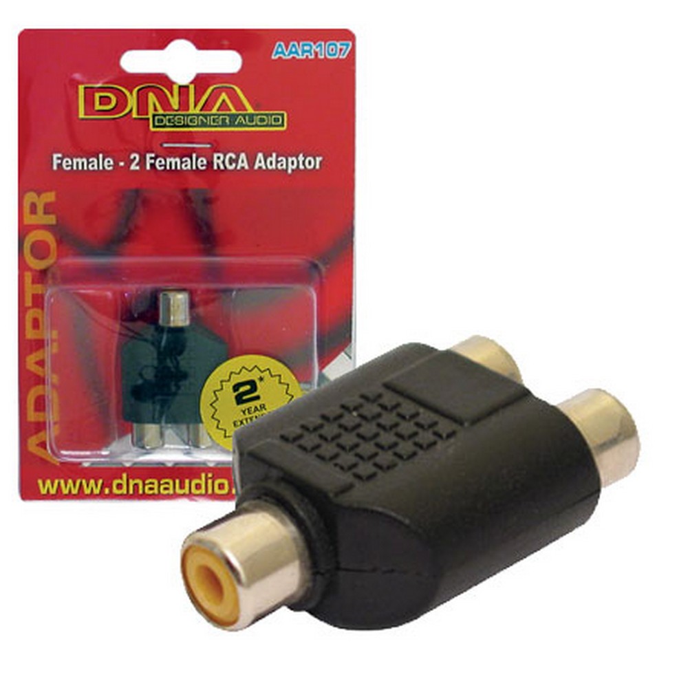 Rca Female To 2 Rca Female Adaptors | Formula