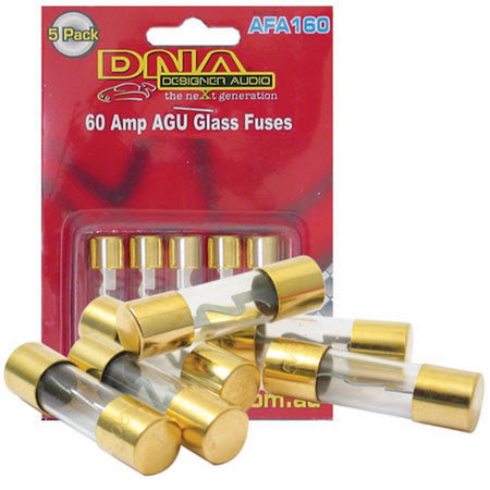 Agu Fuses 60 Amp Gold Fuse (5 Pack) | Formula