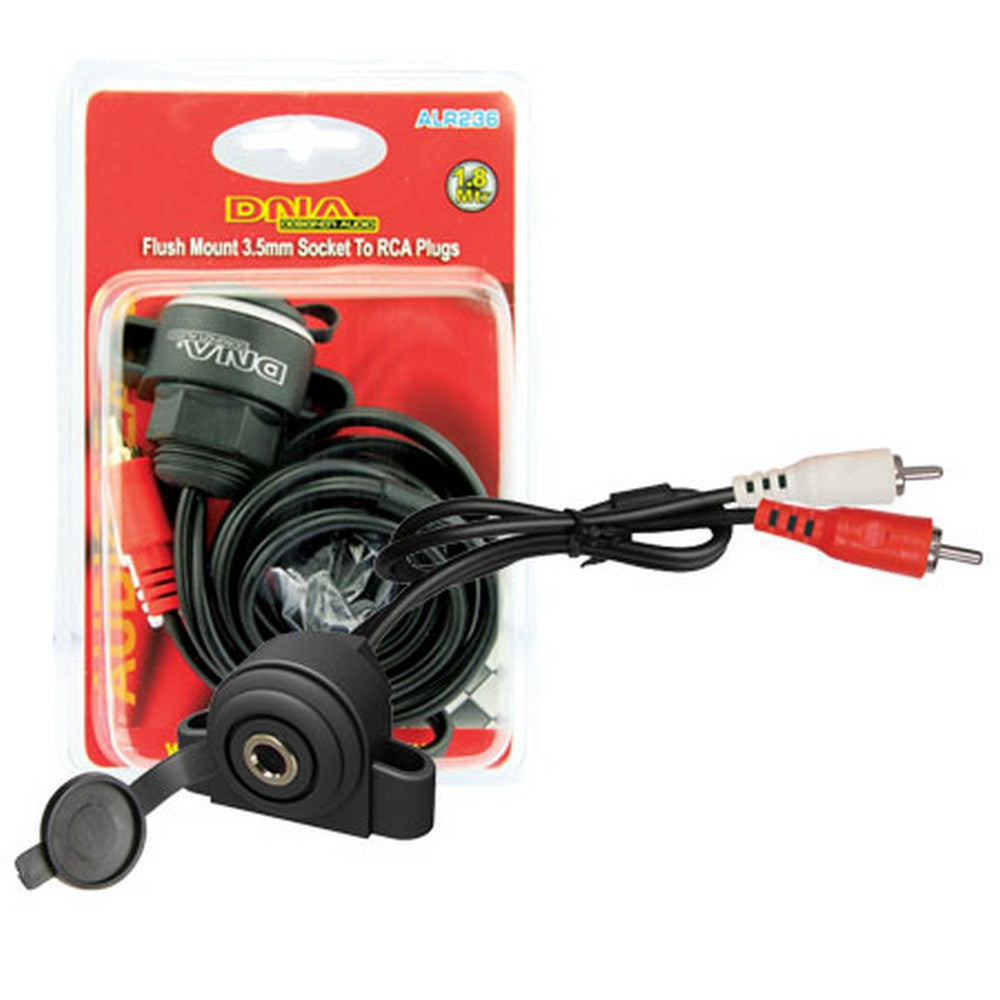 Flush Mount 3.5mm Socket To Rca Plugs | Formula