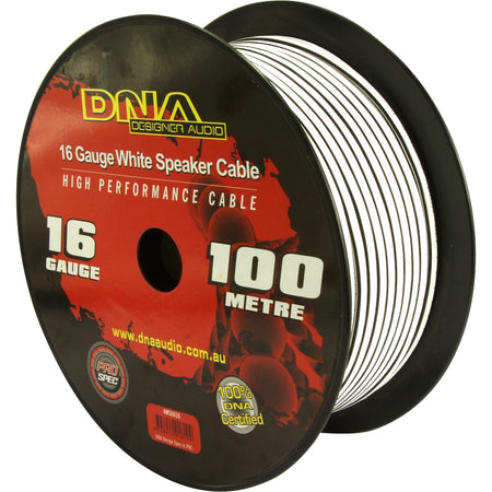 Dna Cable 16 Gauge Speaker Cable White 100mtr | Formula