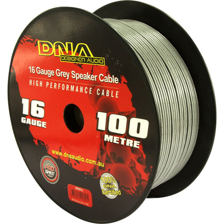 Dna Cable 16 Gauge Speaker Cable Grey 100mtr | Formula