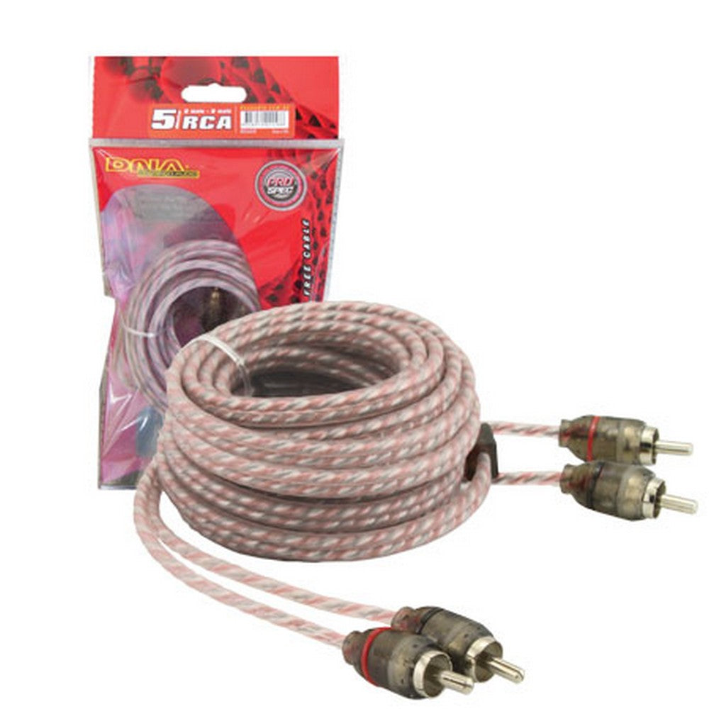 Dna Pro Spec Rca Cable 5.0mtr Red 2 To 2 Rca | Formula