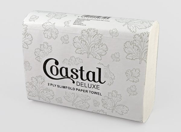 Coastal Slimfold Virgin Deluxe Paper Hand Towel