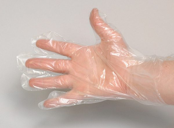 Coastal Plastic Gloves Clear – HDPE