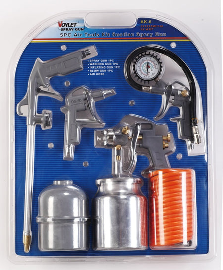 Voylet 5 Piece Spray Gun Kit