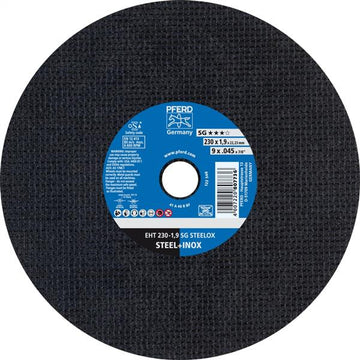 Pferd Inox Cut Off Disc EHT 230x1.9mm A46 RSG/SG, each | PPS Industries