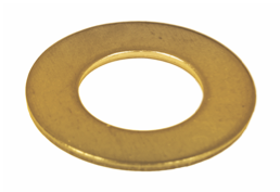 Brass Imperial Light Flat Washers