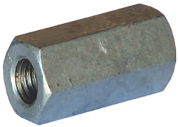 Metric Coupling Nuts 4.6 Galvanised