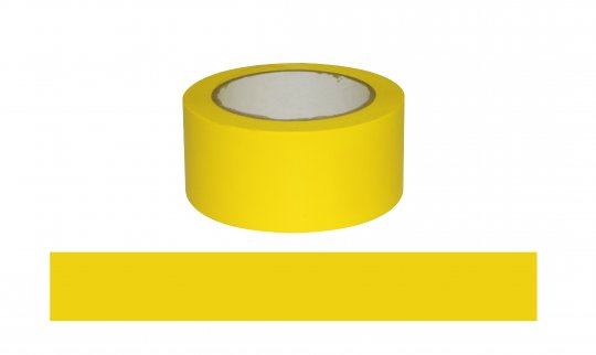 Floor Aisle Tape Yellow 50mm X 33m