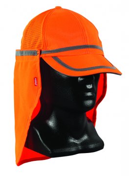 Baseball Cap with Neck Protector