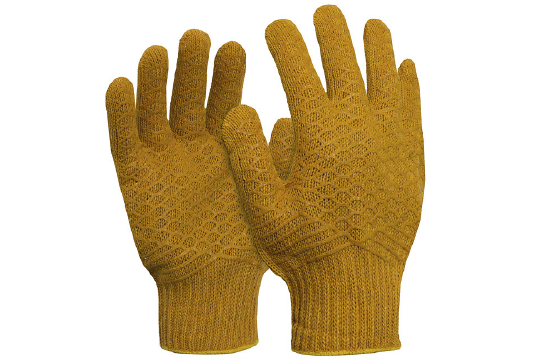 Polycotton Lattice Grip Glove