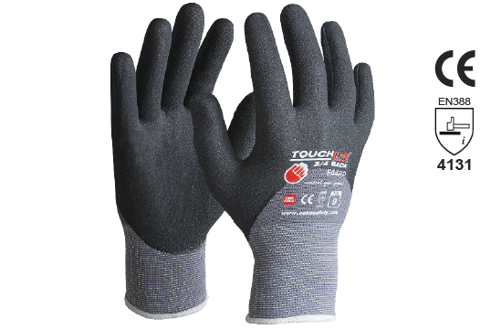 Touchline 3/4 Back Glove With Micro Dots