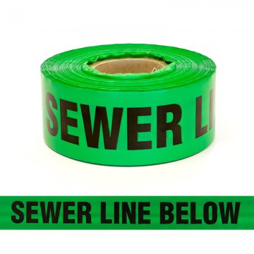 Sewer Mains Below Tape 250m