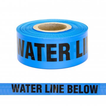 Water Line Below Tape 250m