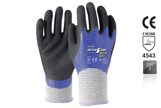 Activgrip Omega Max Cut 5 Level Glove