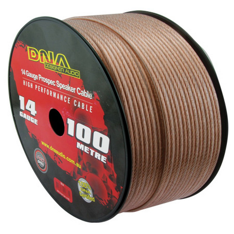 Dna Cable 14 Gauge Speaker Cable Transucent 100mtr | Formula