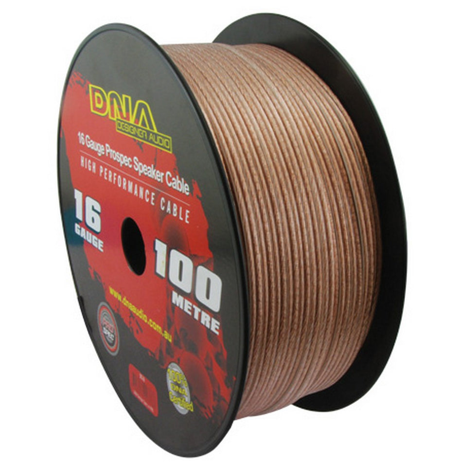 Dna Cable 16 Gauge Speaker Cable Transucent 100mtr | Formula