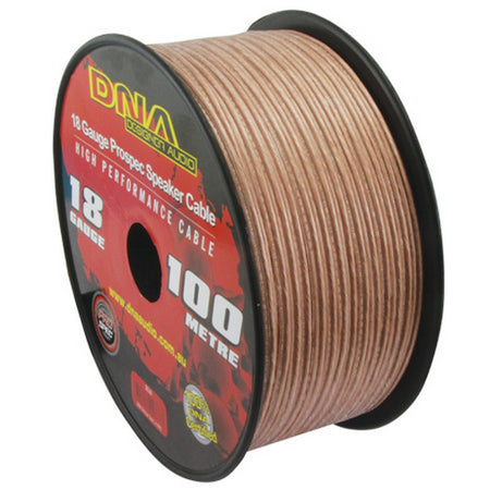 Dna Cable 18 Gauge Speaker Cable Transucent 100mtr | Formula