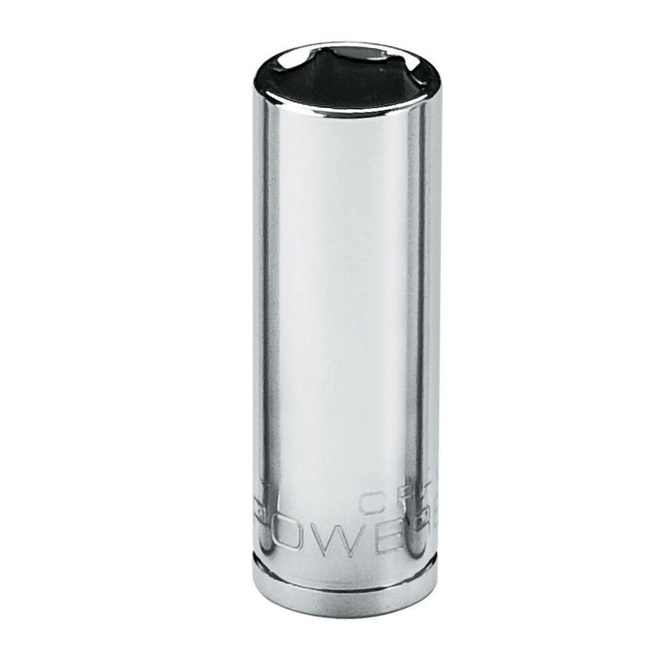 Powerbuilt 1/4″ Dr x 12mm   Deep Socket