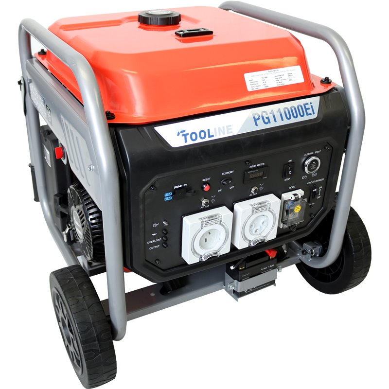 Tooline PG11000Ei 11KW Petrol Inverter Generator