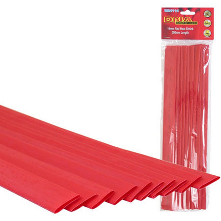Heatshrink 14mm Red (10 Pack) | Formula