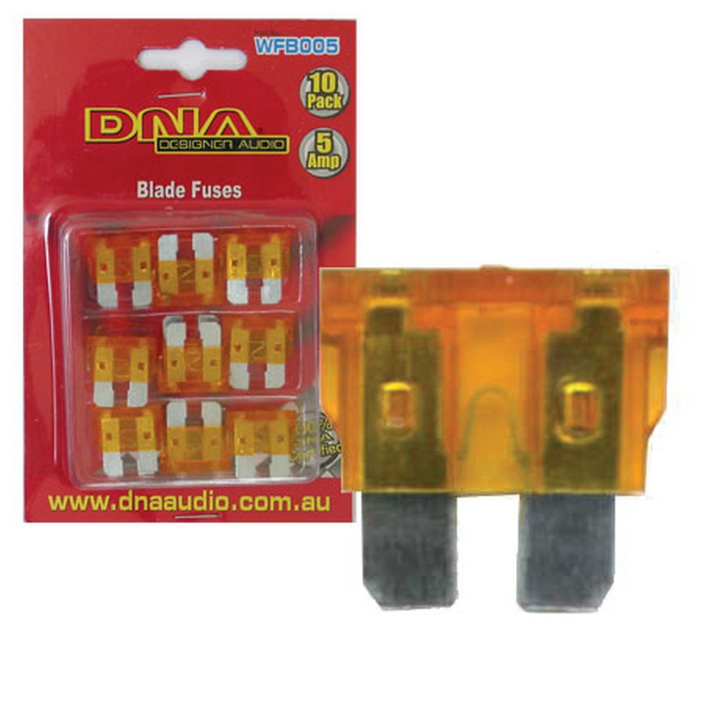 Blase Fuses Standard 5 Amp Fuse Ato (10 Pack) | Formula