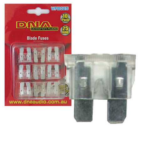 Blade Fuses Standard 25 Amp Fuse Ato (10 Pack) | Formula