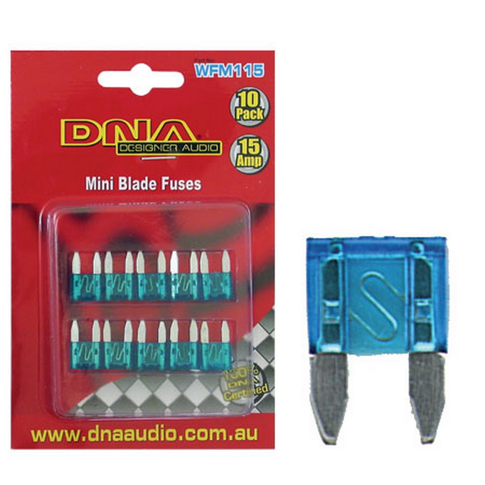 Blade fuses mini 15 amp fuse atm 10 pack engineers collective